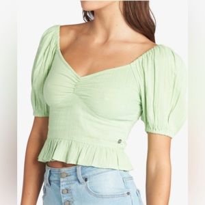 Roxy Puff Sleeve Top